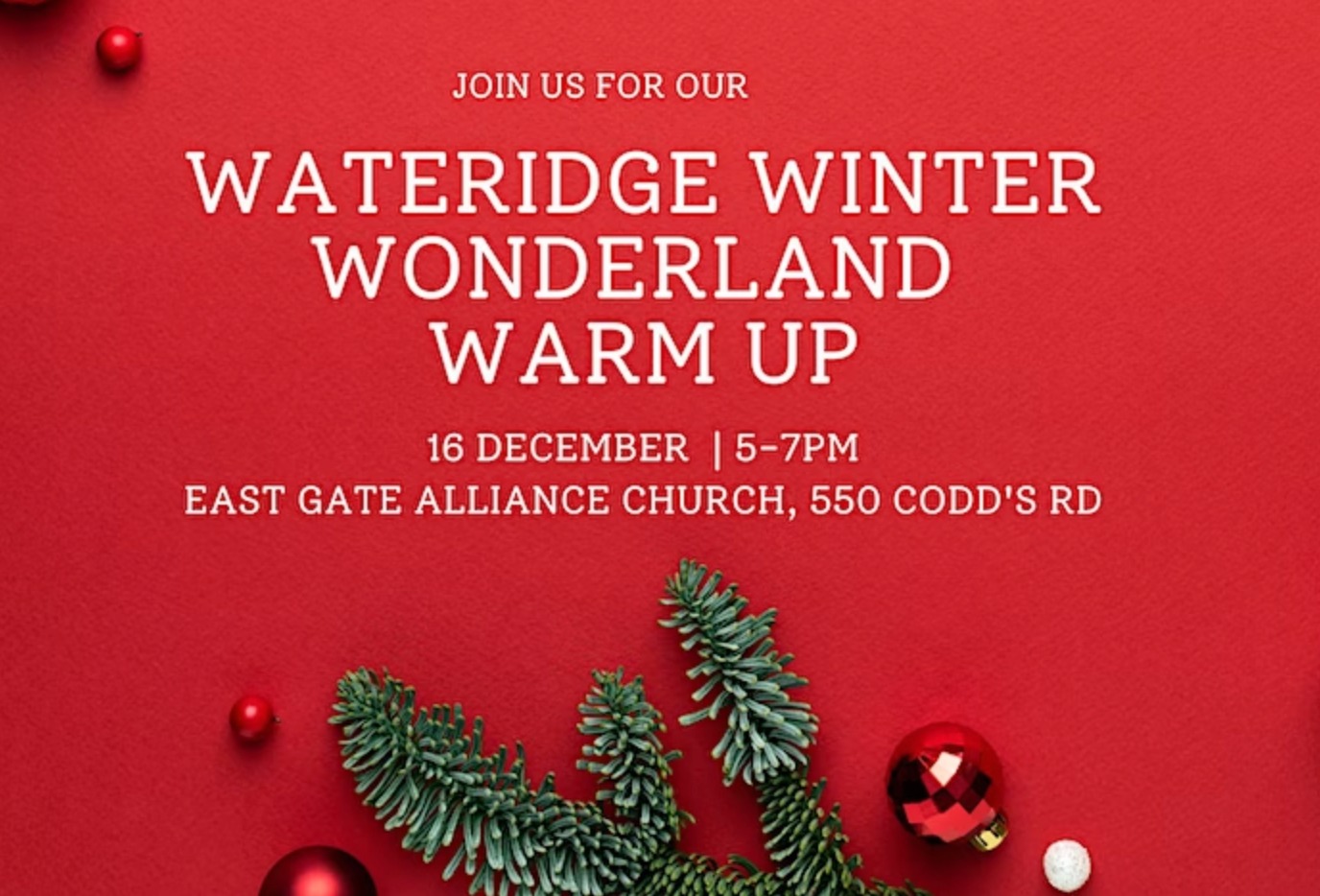 Wateridge Winter Wonderland Warm Up (2022)